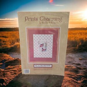 NOS Cross Stitch Kit Mallard Ducks Swimming Needles N Hoops #715 PRINTS CHARMING